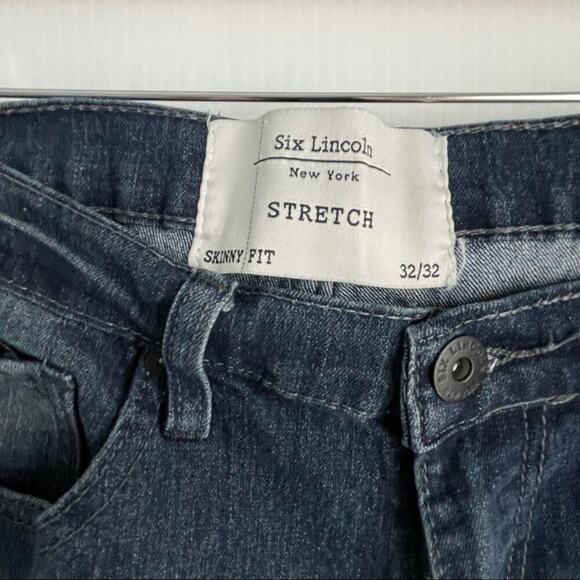 Six Lincoln New York skinny for jeans size 32/32 men’s jeans - Picture 7 of 7